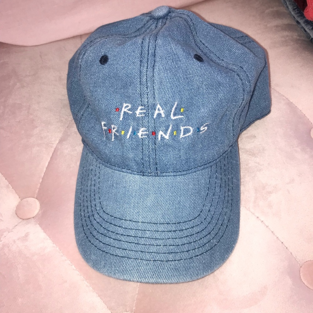 💙$5 REAL FRIENDS denim hat